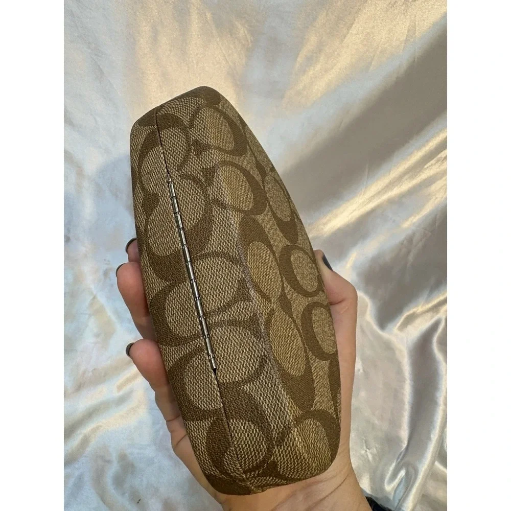 COACH C LOGO CLAM SHELL HARD CASE EYEGLASSES SUNGLASSES